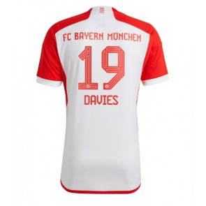 Bayern Munich Alphonso Davies #19 Domaci Dres 2023-24 Kratak Rukavima
